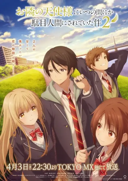 Anime Otonari no Tenshi-sama ni Itsunomanika Dame Ningen ni Sareteita Ken 2